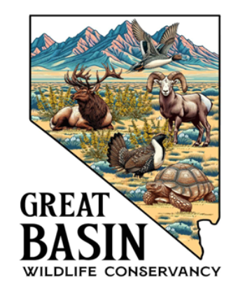 Great Basin Wildlife Conservancy — Nevada wildlife within the state's outline